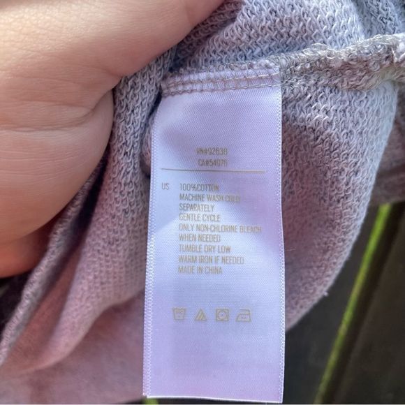 Fossil Short Sleeve Terry Cloth Sweatshirt | XS - Picture 3 of 4